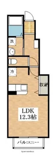 ドリームハウス【1階】の間取り