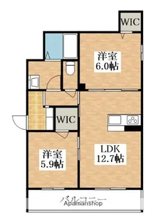 NT Maison Ⅰ【2階】の間取り