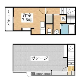 大阪府羽曳野市高鷲9丁目【一戸建】の間取り
