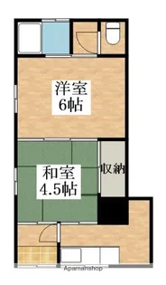 松原文化【2階】の間取り