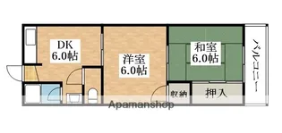 シェモワワン【1階】の間取り