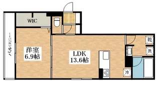 スペチアーレ鷹合【3階】の間取り