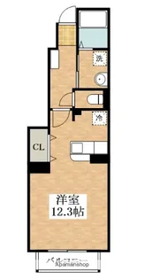 クラールコート【1階】の間取り