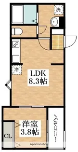 F+style西大塚【2階】の間取り