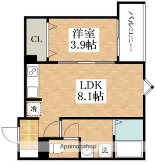 F+style西大塚【1階】の間取り