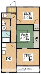 アンメゾン北花田【3階】の間取り