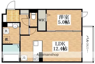 パサログランデ背戸口【3階】の間取り