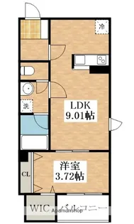 FSTYLE恵我之荘【2階】の間取り
