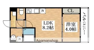 Tio Ruhe (ティオ ルーエ)【1階】の間取り