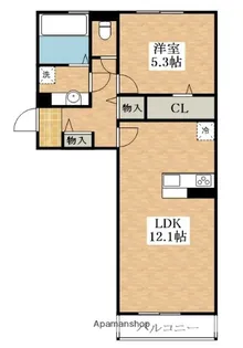 エレンシア【2階】の間取り