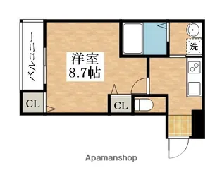 フジパレス今川公園東Ⅲ番館【1階】の間取り