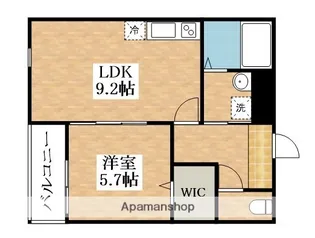 フジパレス今川公園東Ⅴ番館【3階】の間取り