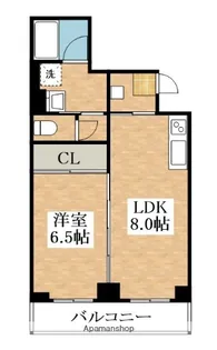 カサ・ベアータ【1階】の間取り