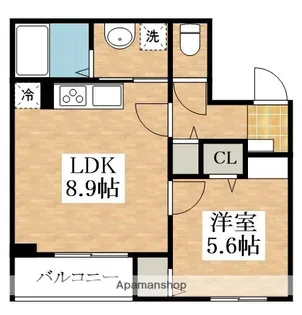 セレーノ【3階】の間取り