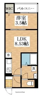FSTYLE一津屋1号館【1階】の間取り