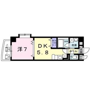 エルグレーシア【5階】の間取り