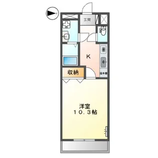 コンフォール柳田【3階】の間取り