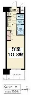 スプランディッド京橋EAST【3階】の間取り