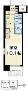 スプランディッド京橋EAST【5階】の間取り