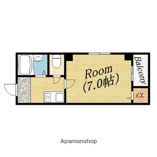 F2【4階】の間取り