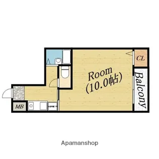 アーバン千林A棟【4階】の間取り