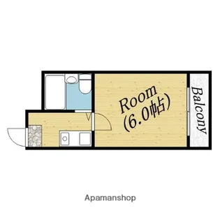 エクセル101【2階】の間取り
