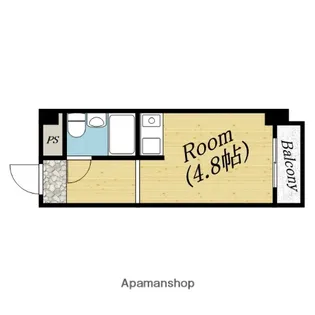 グレンヒルズ旭千林【4階】の間取り