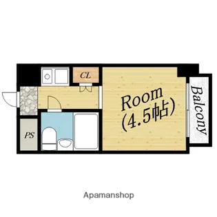 グレンヒルズ旭千林【4階】の間取り