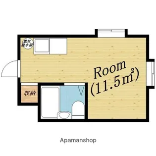 グロー大宮【8階】の間取り