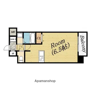 プレサンス城北公園アクアージュ【2階】の間取り