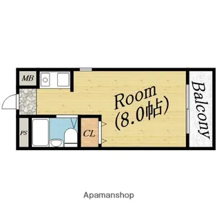 ハイツKIDO【3階】の間取り