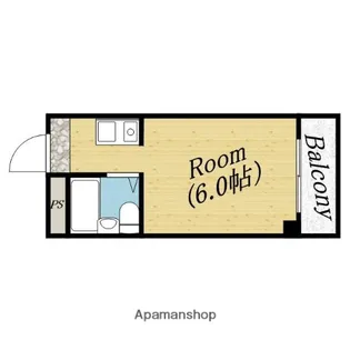 グレース大宮【4階】の間取り