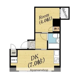 サンロイヤル大宮【3階】の間取り