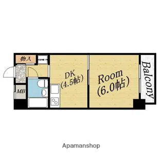 サンロイヤル大宮【2階】の間取り