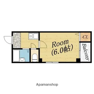 メゾン・サフィール【4階】の間取り