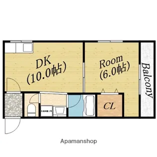 和所マンション【3階】の間取り