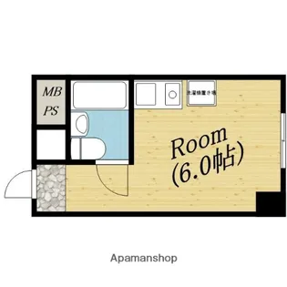 エムロード中宮【2階】の間取り