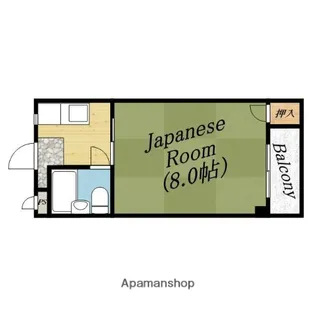 コーポ中宮【3階】の間取り