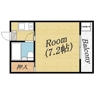 ハイツマエダ【1階】の間取り