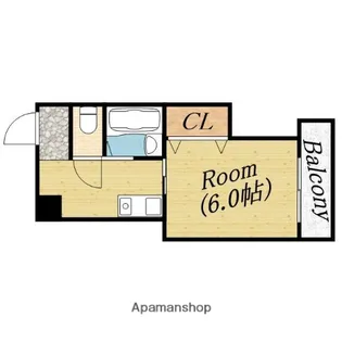 ハイツ雅1号館【3階】の間取り