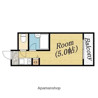 アルピーヌ旭【3階】の間取り