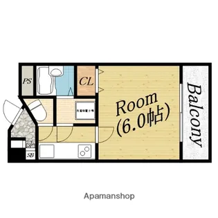 タカラビル【4階】の間取り