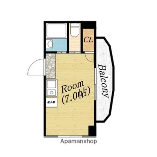 有馬パレス千林【5階】の間取り