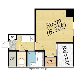 千林ロイヤルハイツ【8階】の間取り