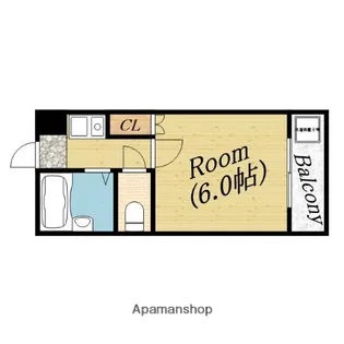 メゾンルボア【1階】の間取り