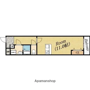 DITCOAT【4階】の間取り