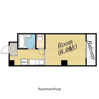 リバーランドビル【3階】の間取り