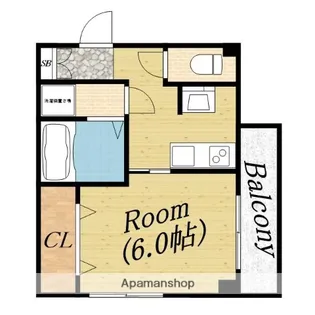 コンフォール千林【2階】の間取り