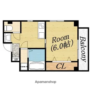 コンフォール千林【3階】の間取り