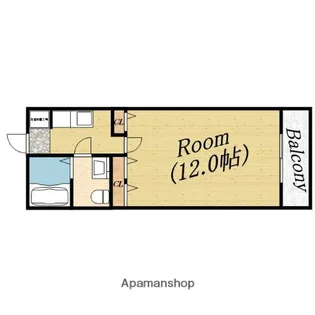 第二山一ビル【2階】の間取り